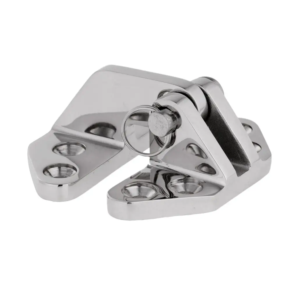 Boat Hatch Door Hinge Marine Grade Stainless   69 x 65mm