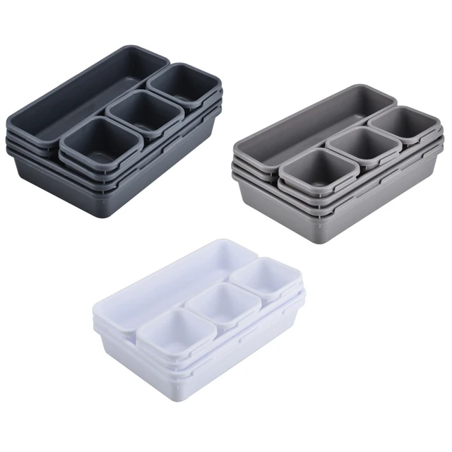 Plastic Organizer Tray - Modular Drawer Organizer