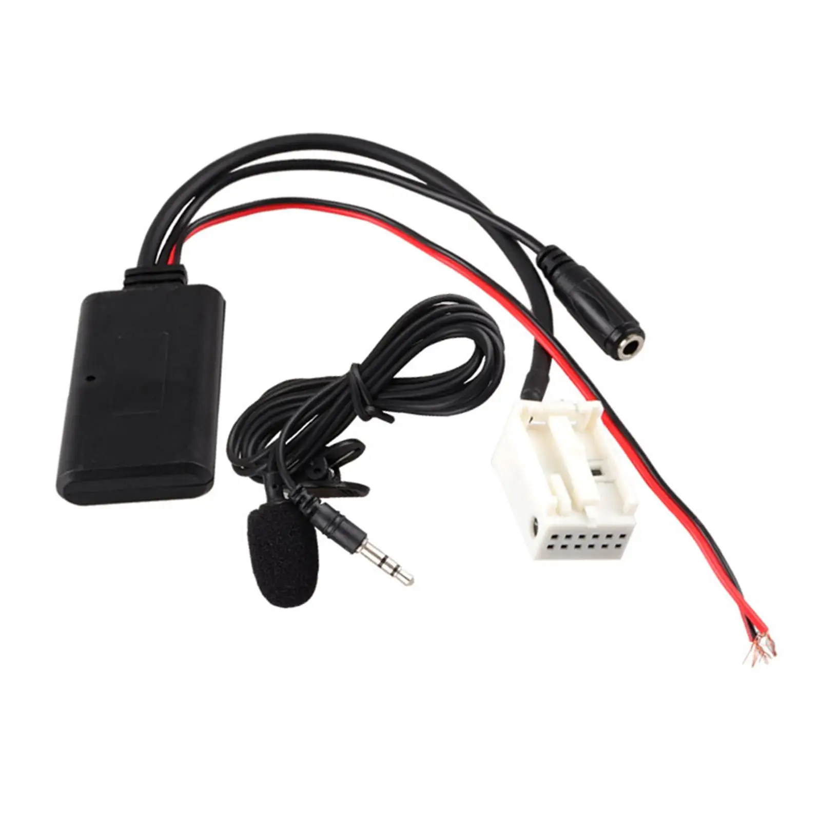 Car Bluetooth Module Handsfree 12Pin Connector Radio Stereo AUX Cable Adapter Audio Receiver for BMW E64 E66 E65 Quality
