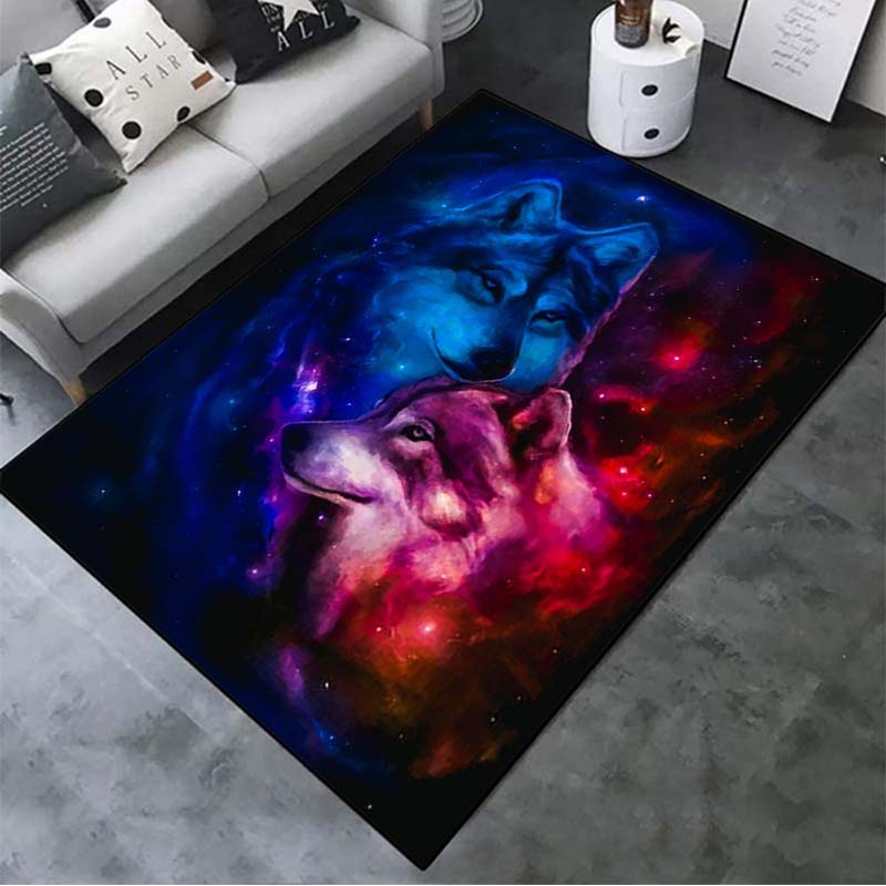 Wolf 3d Print Floor Mat Fashion Living Room Carpet Teen Indie Room Decor Fiercely Animal Rug Indoor Area Soft Flannel Play Mats Aliexpress