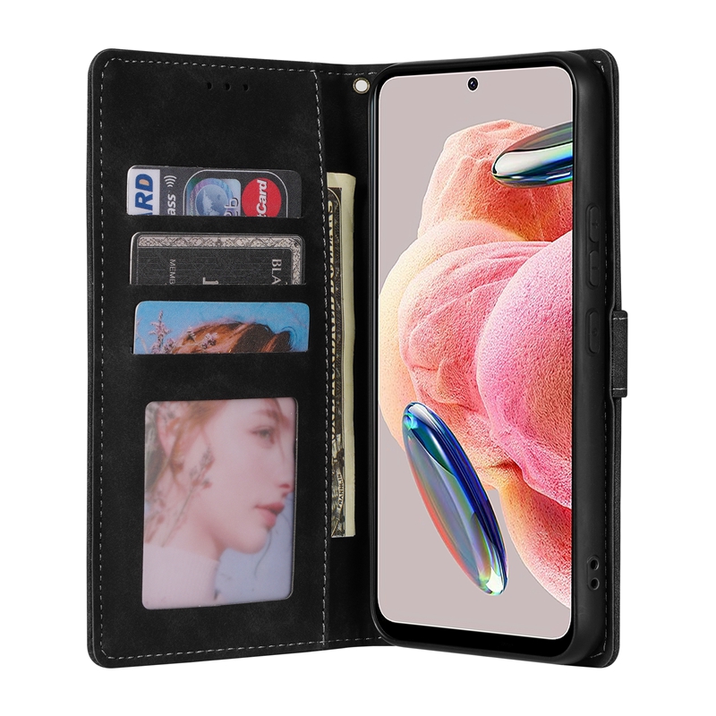 Brieftasche Karte Stehen Magnetische Flip Leder Fall Für Xiaomi Poco X7 X6 Pro X5 M5s C50 C40 X4 Pro M4 Pro X3 NFC F3 11T 12 Lite 12T – Detail 23