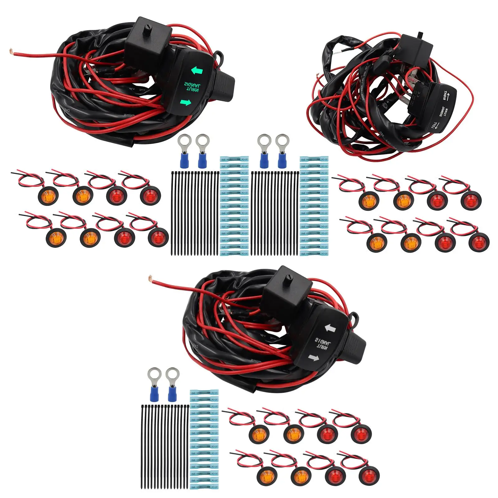 Turn signal Harness Harness LED Light for ATV High Performance