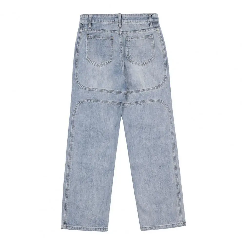 jeans baggy taille basse hip hop pour hommes et pantalons cargo punk mode