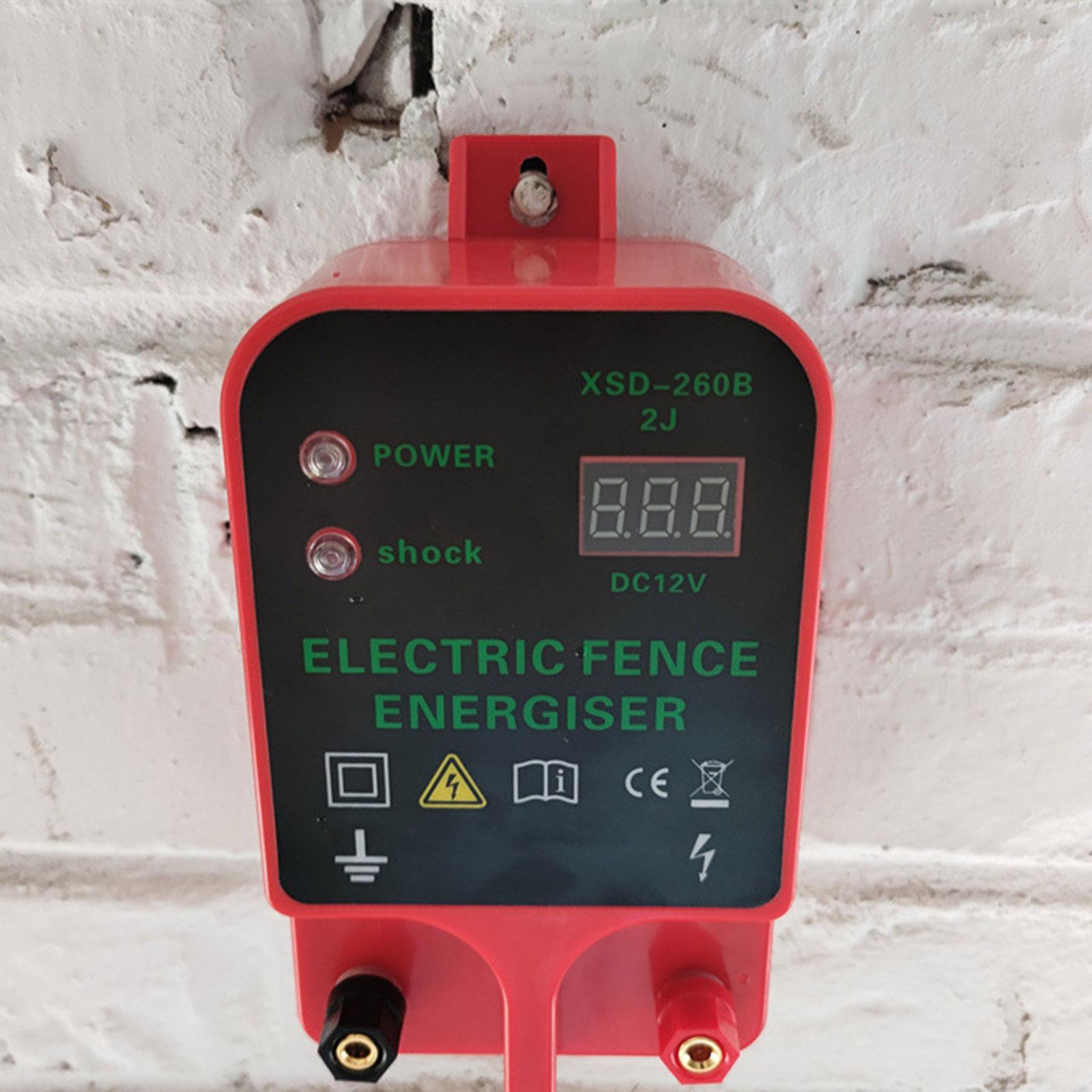 Electric Fence Controller EU Plug Xsd-260B Waterproof for Farm Agricultural Fencing