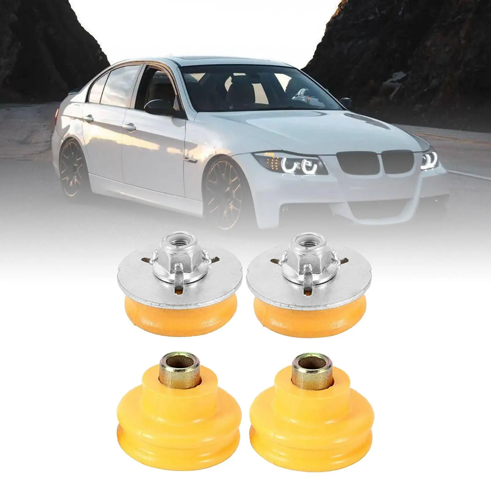 Rear Shock Mounts Premium Replaces Car Accessories 33506771738 Shock Mounting Kit Suspension Strut Repair Kit for BMW
