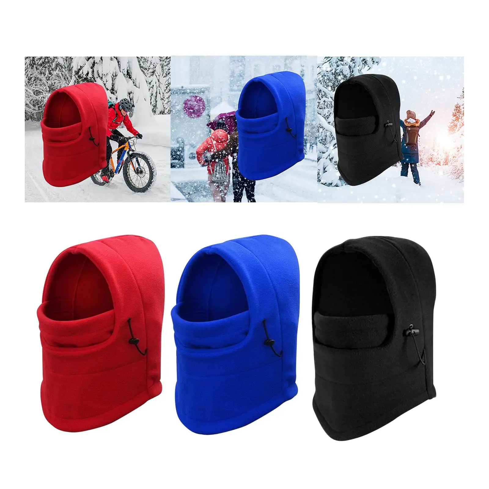 Balaclava Ski Face Cover Windproof Neck Warmer Universal for Men and Women