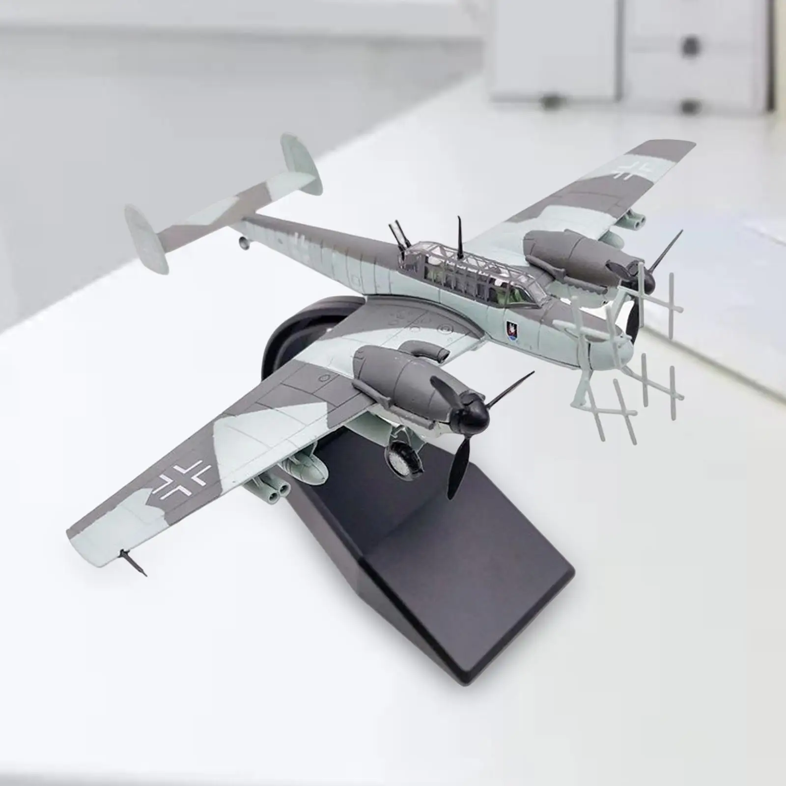 110 Aircraft Model Simulation Ornament 110 Fighter Model for Table Decor