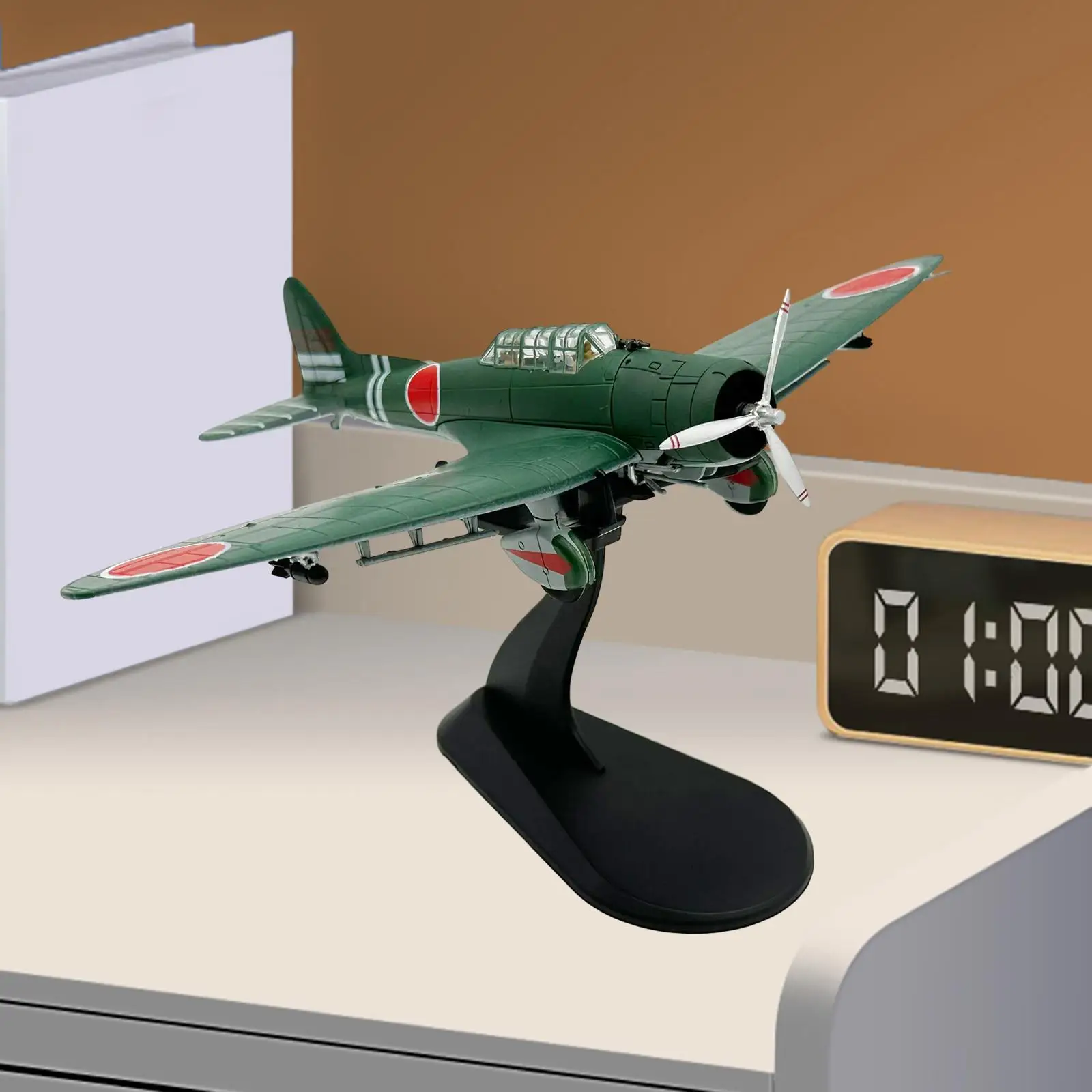1/72 Naval Aircraft Kids Toys Alloy Fighter for Office TV Cabinet Bar