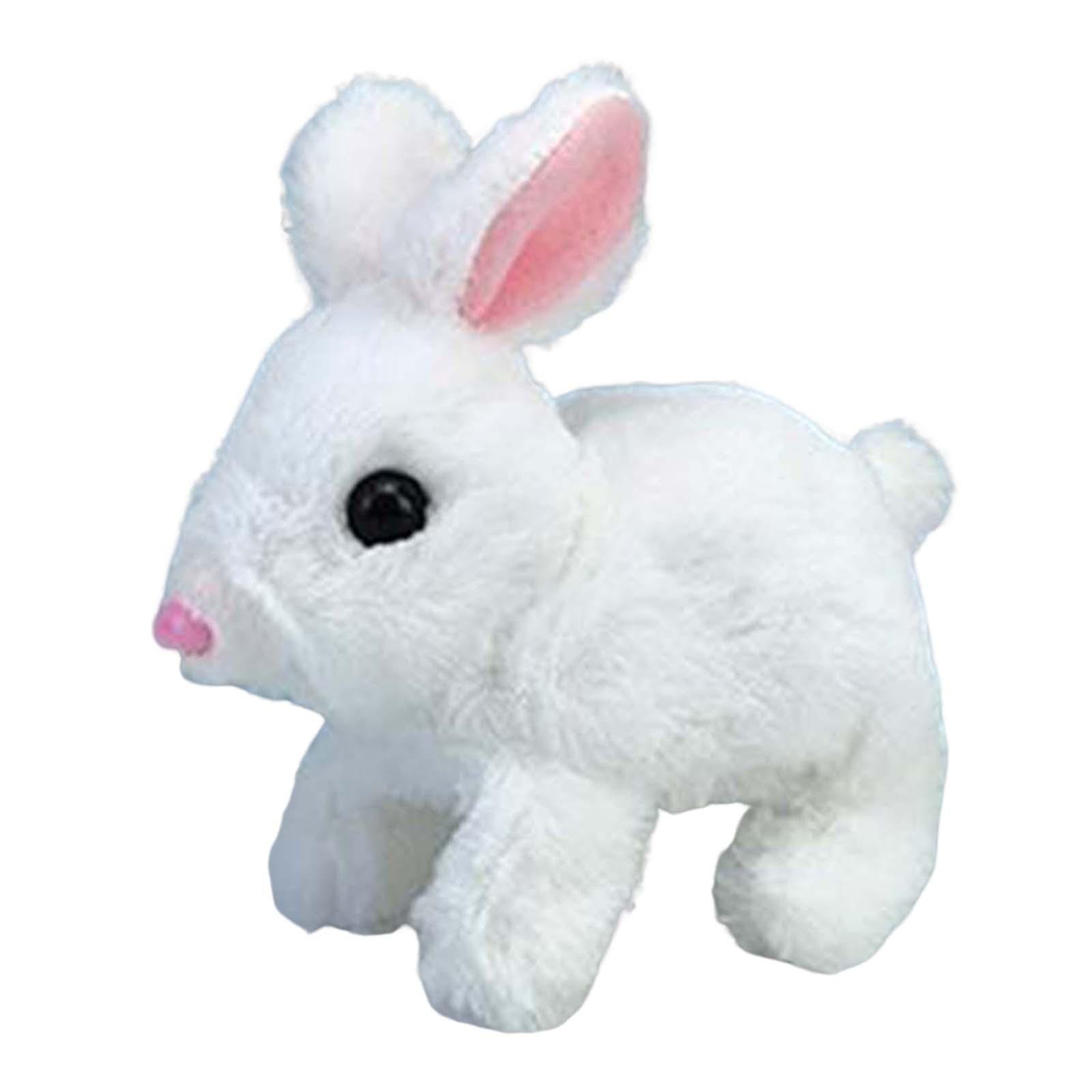 Battery Operated Electric Bunny Plush Toy Stuffed Animals for Kids Toy