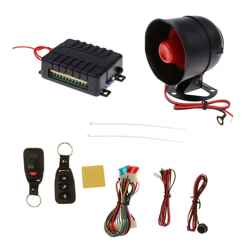 Vehicle Entry System with 3 Button Remote Control