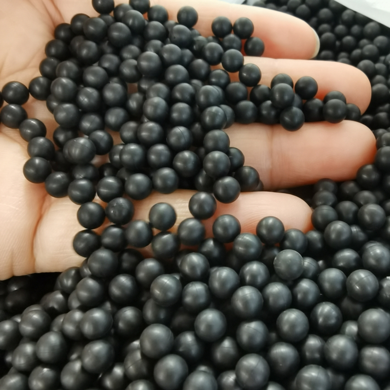 Vibrierender Bildschirm elastische Kugel 2mm-60mm Vergnügung spark Spielzeug Blase Pistole solide industrielle hohe elastische verschleiß feste Gummi kugel – Detail 1