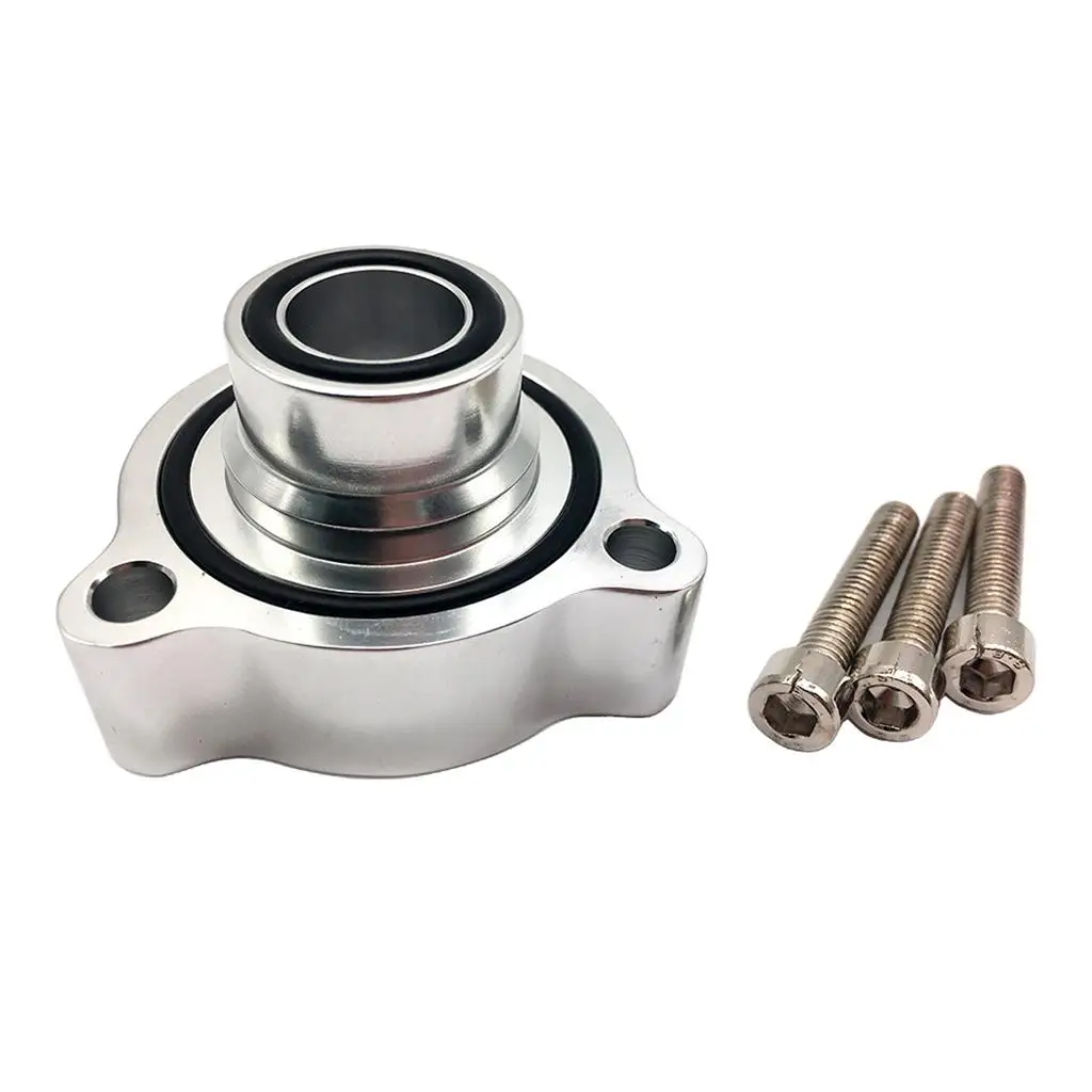 Polished Silver  Blow Off Valve Flange Adapter for Mercede 2.0  