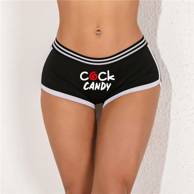 COCK CANDY Cotton Boy Shorts WIFE Gift Underwear for Women New