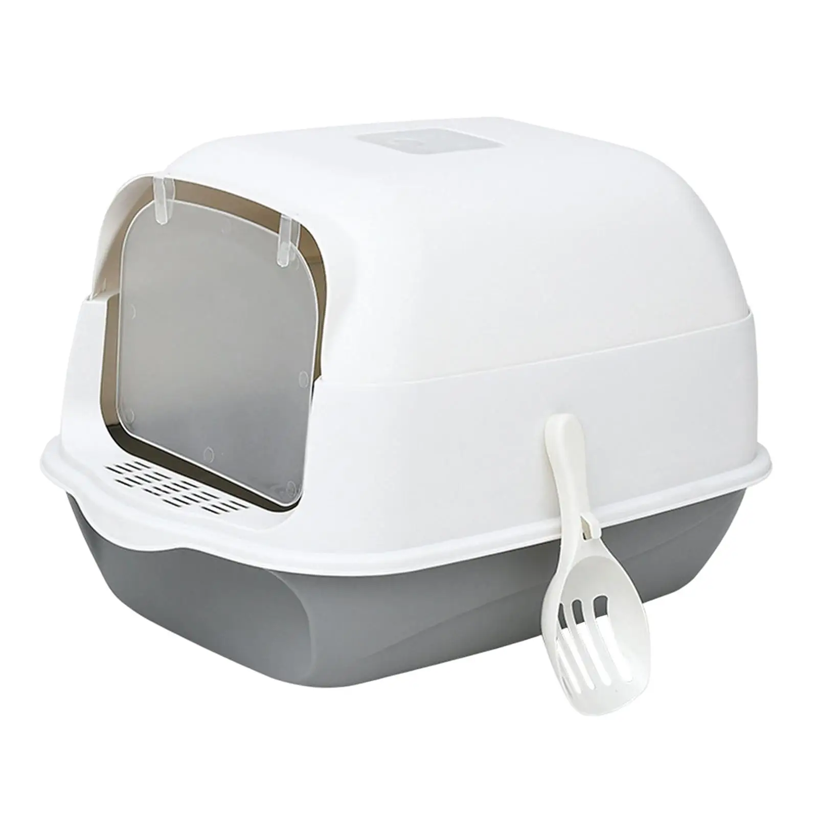 Cat Litter Box Fully Enclosed Cat Toilet Professional Anti splashing with