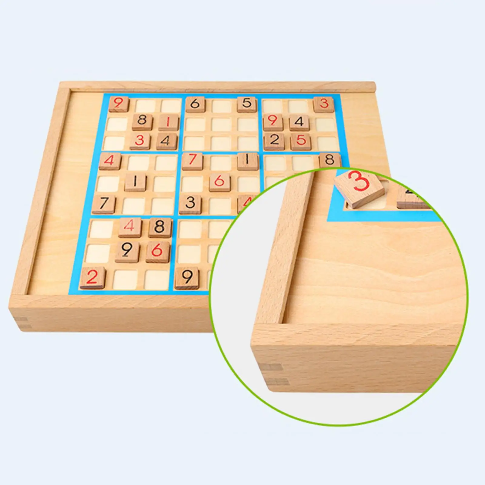Wooden Chess Board Developmental Numbers Early Educational Toys for Kids Children Birthday Gifts