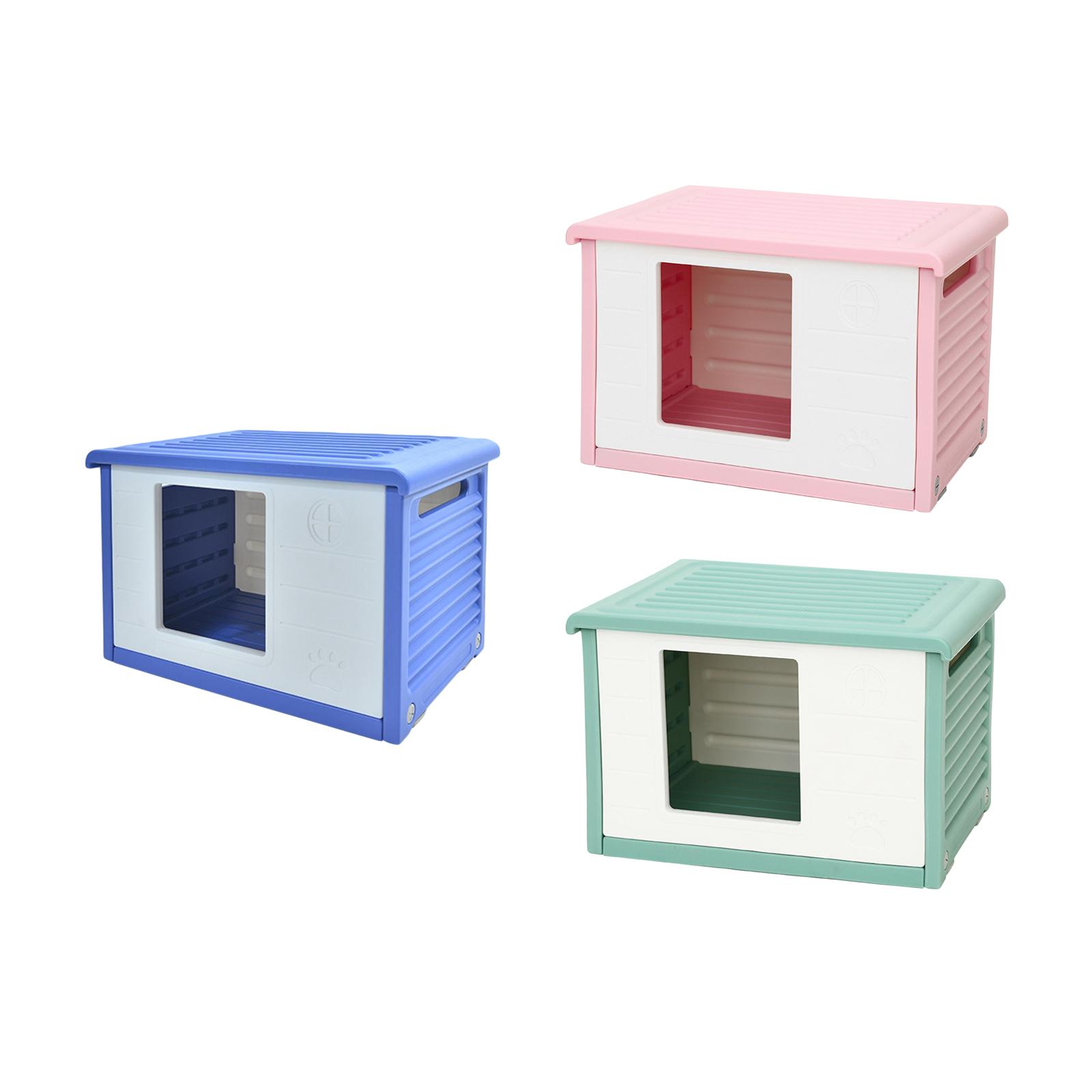 Stray Cats Shelter Pet Supplies Cave Weatherproof Hutch Outdoor Cat House Kennel for Rabbit Indoor Small Dogs Outdoor Feral Cats