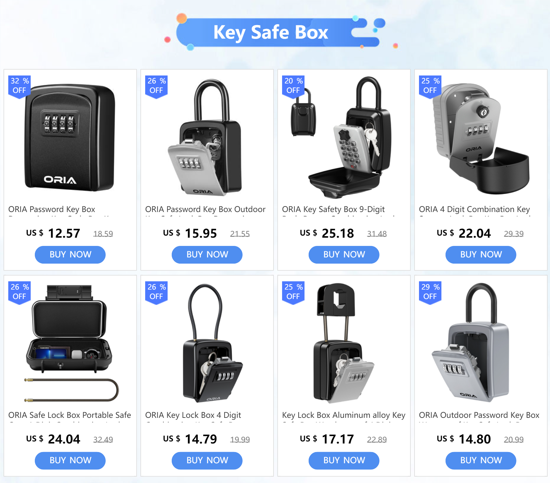 combinação de dígitos, cofre, armazenamento chave impermeável, Lock Box