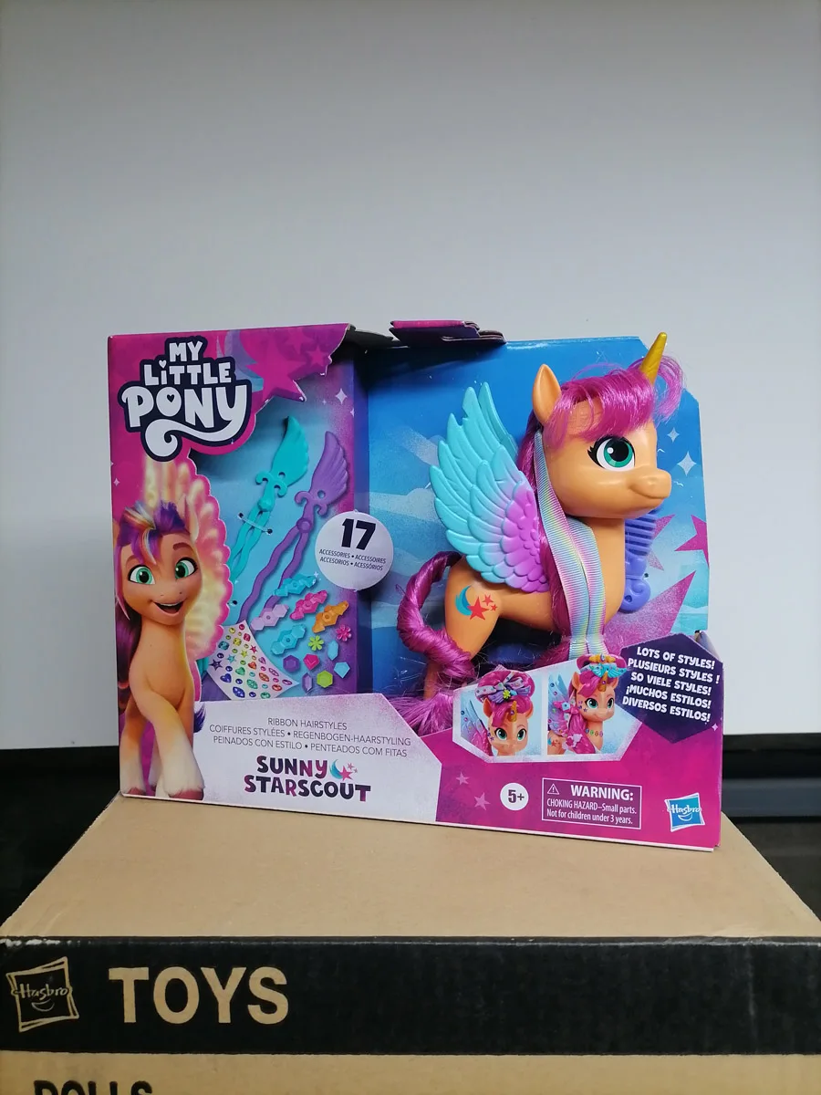 Куклы Hasbro My Little Pony Sunny Starscout с лентами, прически для девочек,  игровой домик, игрушки, экшн-фигурки, подарок на день рождения,  коллекционная | AliExpress