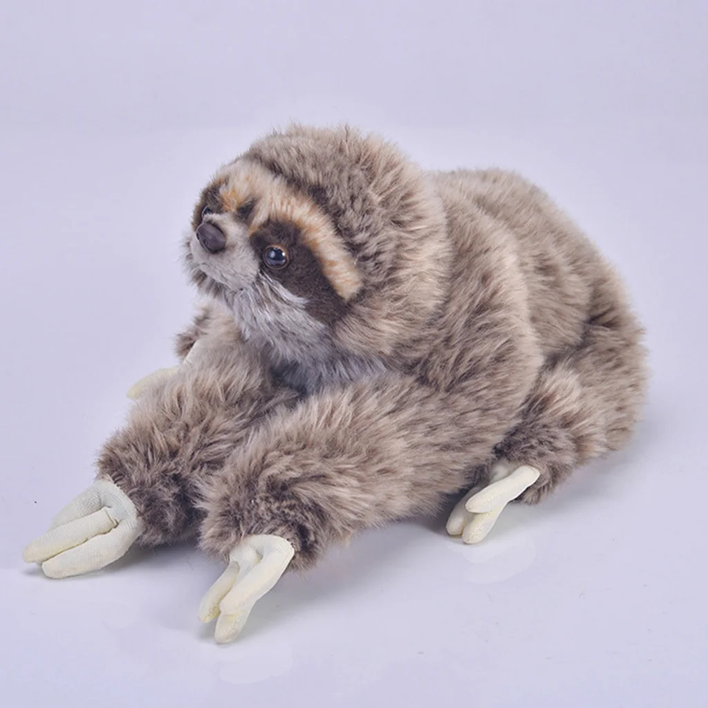 Preschool Kids Baby Plush Stuffed Toy Animal Bradypod Pretend Role Play Toy