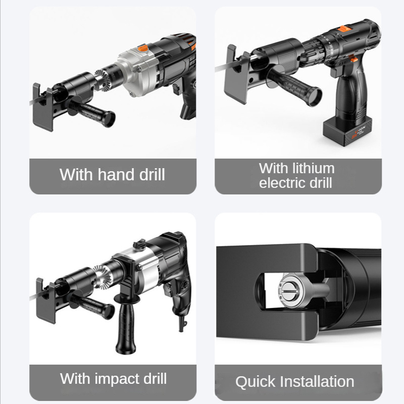 Säbelsäge Adapter Elektrische Bohrer Geändert Werkzeug Holz Cutter Maschine mit BladesElectric bohrer änderung werkzeug teile – Detail 8