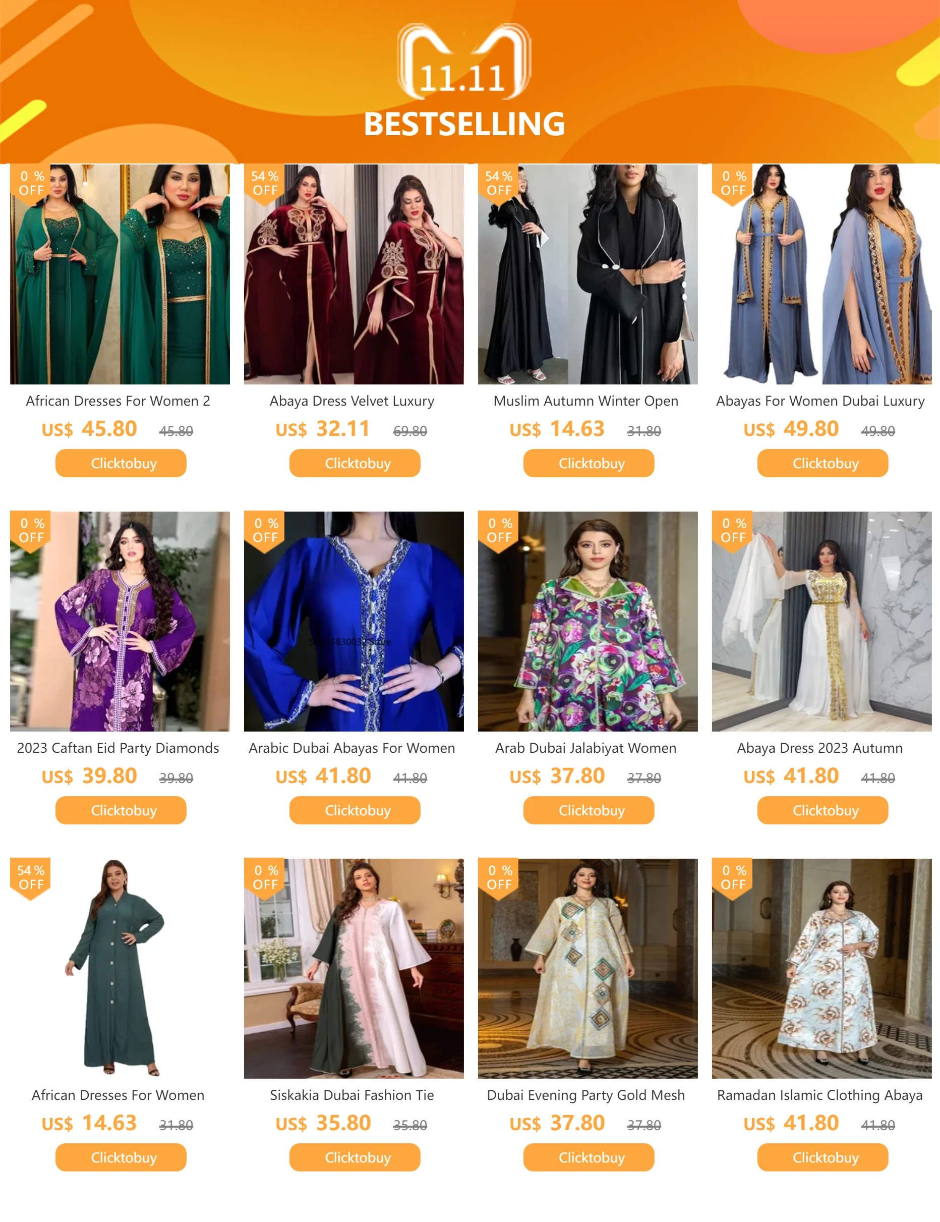 Abayas muçulmanas para mulheres, caftan marroquino, vestido