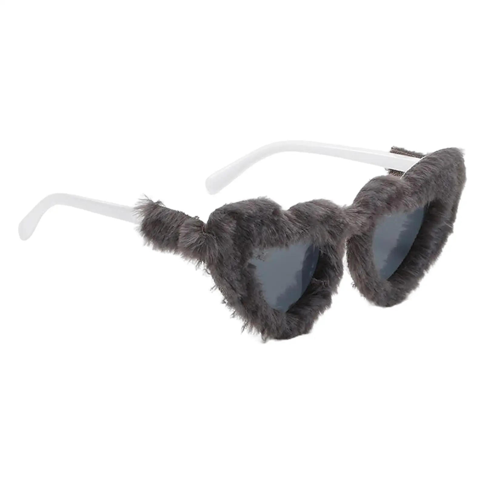 Soft Plush Sunglasses Sun Glasses Eyewear for Masquerade Travel Photo Props