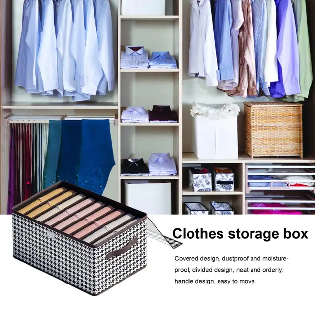 Thnkstaps Pants Storage, 3 Pezzi Scatola Portaoggetti per Jeans  Organizzatore Portaoggetti in Rete Scatole Portaoggetti Organizer per  Vestiti per