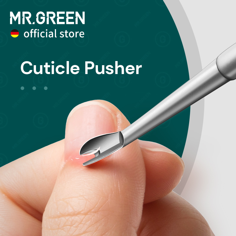 Best of MR.GREEN Cuticle Remover Dead Skin Pusher Surgical Grade Stainless Steel Nail Art Manicure Tools Scraper Nail Cleaner Trimmer Reviews & Tips