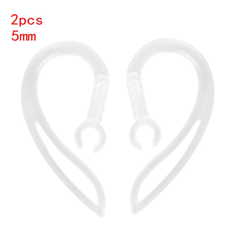 Kopfhörer transparent silikon Ohrbügel Schleife Clip Headset Ohr Haken Ersatz Kopfhörer 5mm 6mm 7mm 8mm 10mm – Detail 12