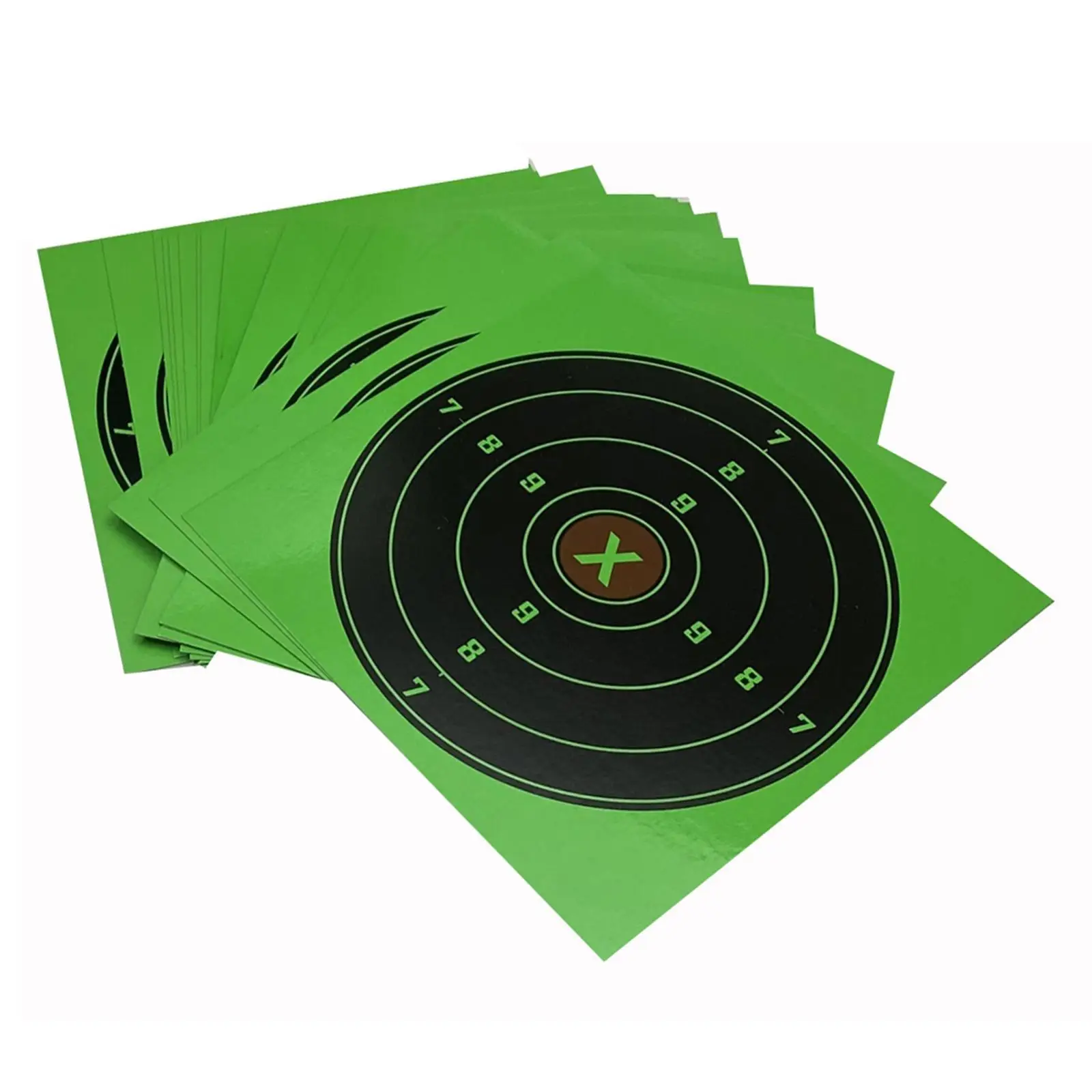 20x Shooting Paper Target Hunting  Paperboard Practicing Aids 