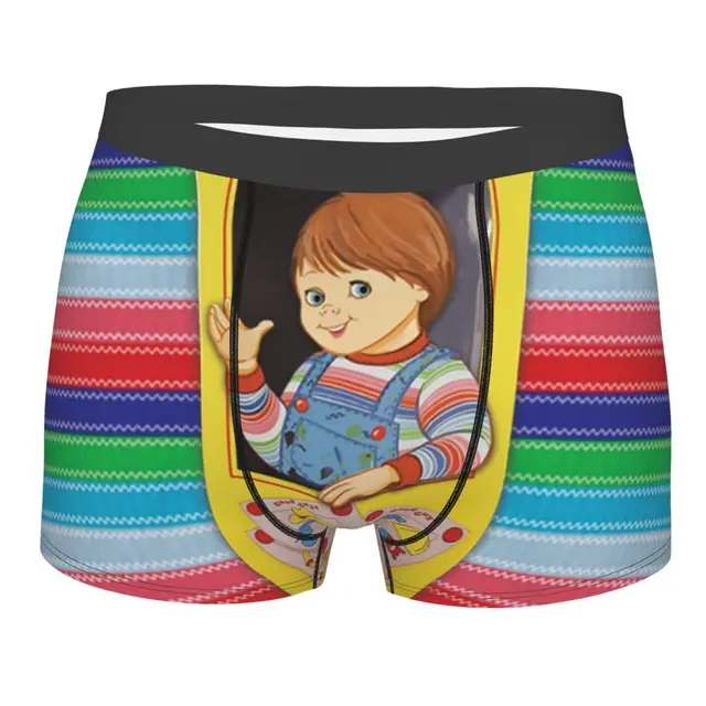 Good Guys Child's Play Chucky Boxer Shorts Men 3D Print Male Soft Carpenter Underwear  Panties Briefs - AliExpress
