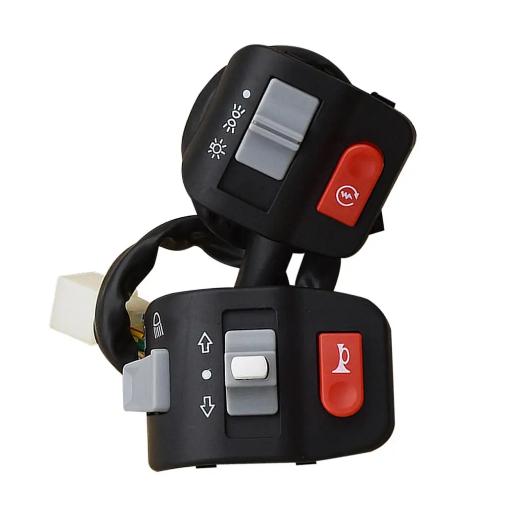 DC12V Motorcycle Handlebar Turn Signal Switch Control for 