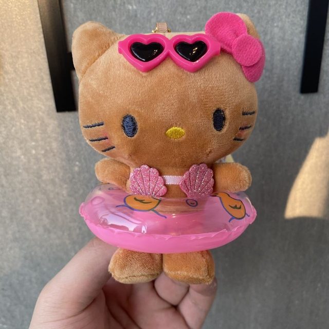 Rare! HELLO KITTY HAWAII ISLANDER SURFER TAN W/ deals SURF BOARD PLUSH DOLL9