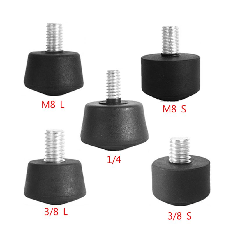 Description Picture 6 of itemUniversal Anti-slip 3/8 or 1/4 Inch Tripod Monopod Rubber Foot  for Andoer Benro Gitzo Manfrotto Tripod Monopod QXNF