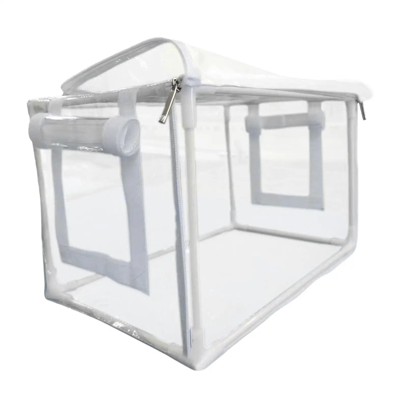 Still Air Box PVC with Sturdy Frame for Cold Frost Protector Yard Waterproof Planters Box Greenhouse Reusable Garden Greenhouse