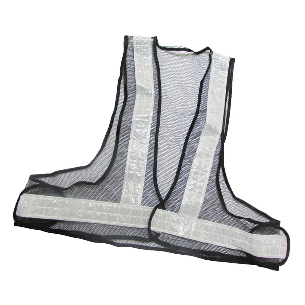 V-Shaped Safety Vest Unisex High Visibility Waistcoat Reflective Belt Jacket