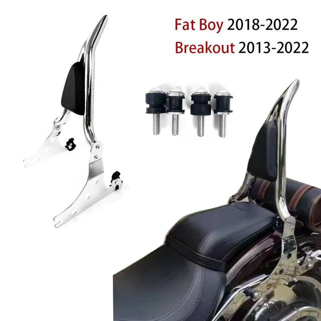 1.5inch Passenger Sissy Bar Backrest For Harley Softail Breakout 2013-2022