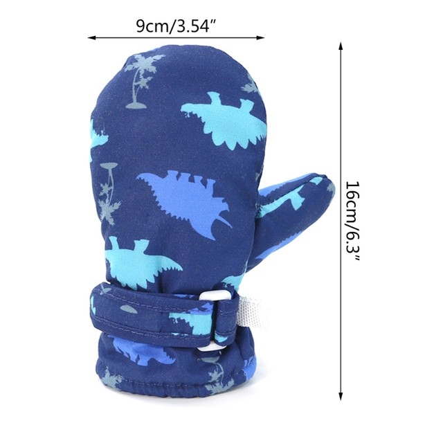 Mitaines D'hiver Enfants - 3 Paires épaisses Et Chaudes - Pour Ski, Neige, Jeux Extérieurs - Taille 3-6 Ans