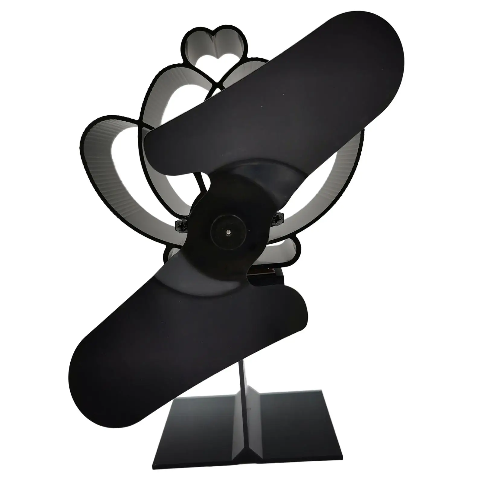 Fireplace Fan Efficient Heat Transfer Save Fuel Heat Powered Top Fan