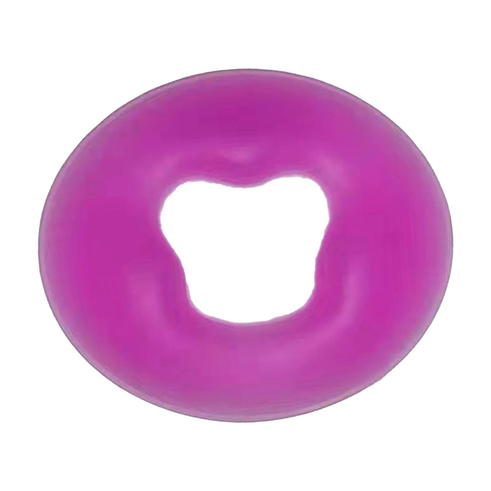 Soft Massage Face Relax  Silicone Relax Head Cradle Beauty Salon Face Cushion for SPA Massage  White Collars Women