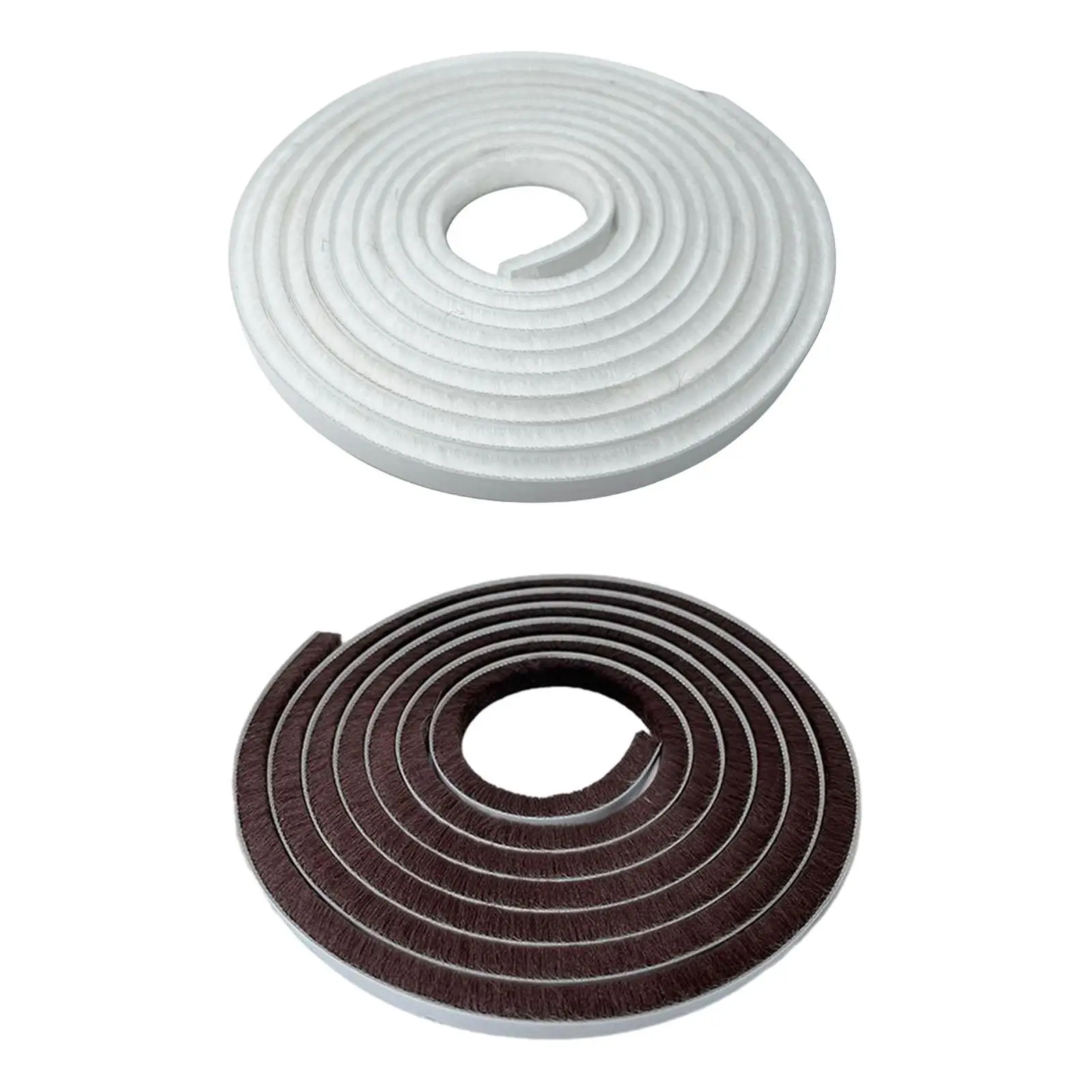 Weather Stripping Dustproof Insulation Soundproofing Brush Seal Weatherstripping Sealing Tape for Sliding Doors Wardrobe