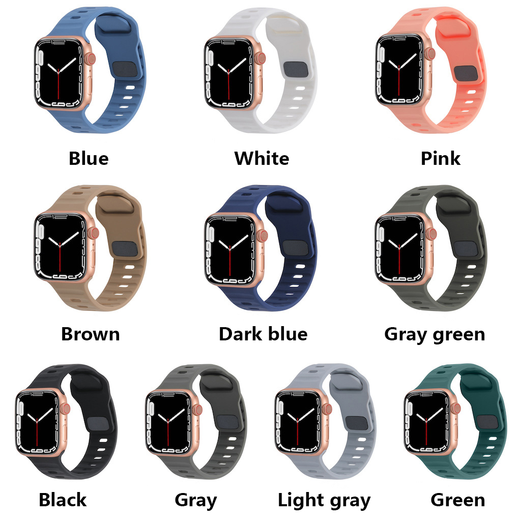 Sportarmband für Apple Watch Band 44mm 49mm 45mm 42mm 41mm 40mm Zubehör Correa Armband iWatch Series 8 7 6 5 4 3 SE Ultra – Detail 15