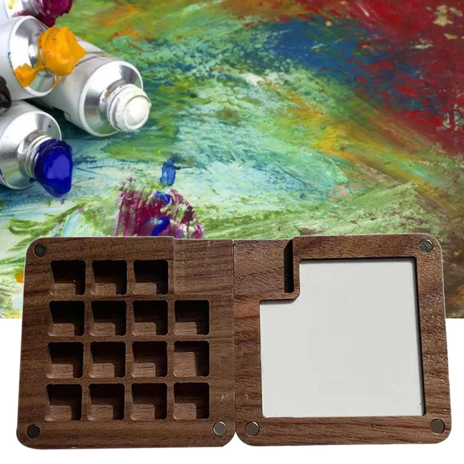 Travel Color Tray Painting Art Supplies  Color for Students