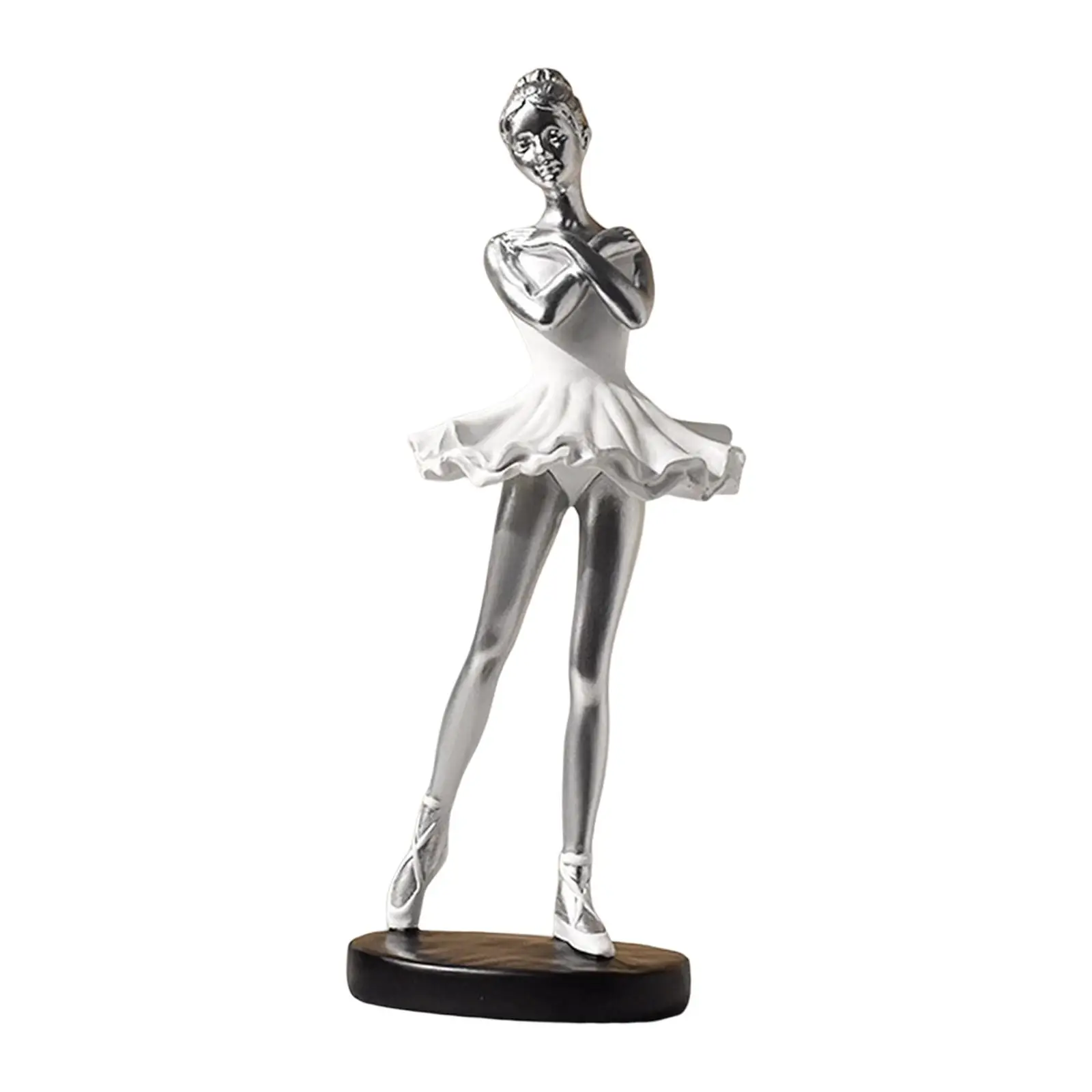 Ballerina Statues Figurines Resin Girl Figure Display  Dancer Sculpture