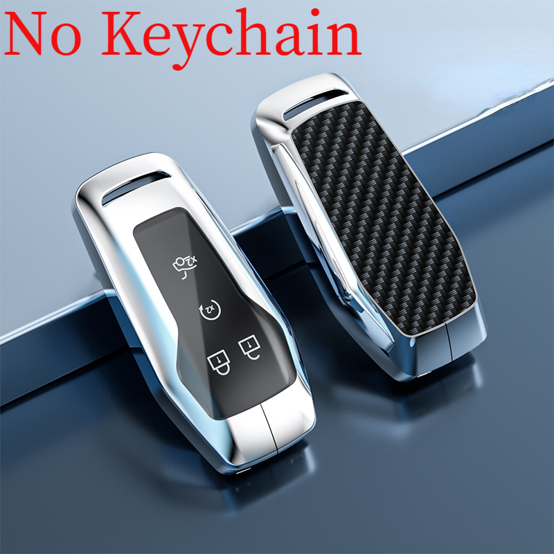 Custodia portachiavi per auto in lega Tpu per Ford Fusion Mondeo Mustang F-150 Explorer Edge 2015 2016 2017 2018 accessori per auto - S8319c863352146fe847741eec39a185eo