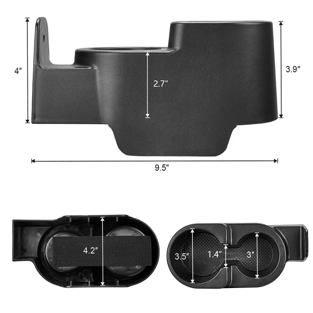  FanPaYY Porte-gobelet pour Console Centrale Avant pour Smart  Fortwo W451 A4518100370