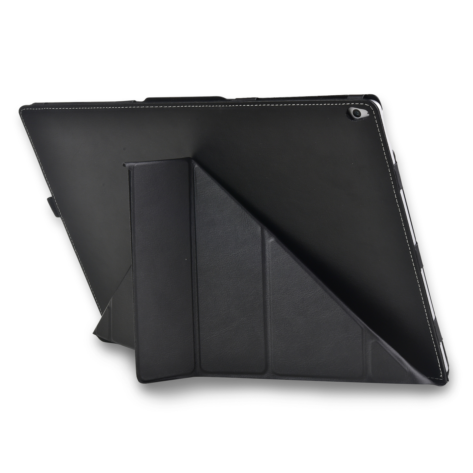 capa de couro para microsoft surface book polegada notebook manga protetora dobrável suporte capa