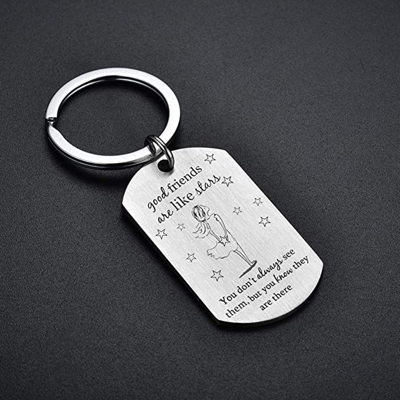 Gute Freunde Bestie Geburtstag Geschenke für Sie Keychain-Weihnachten Freundschaft Präsentieren Idee für Schwester Coworker Mitbewohner BFF – Detail 5