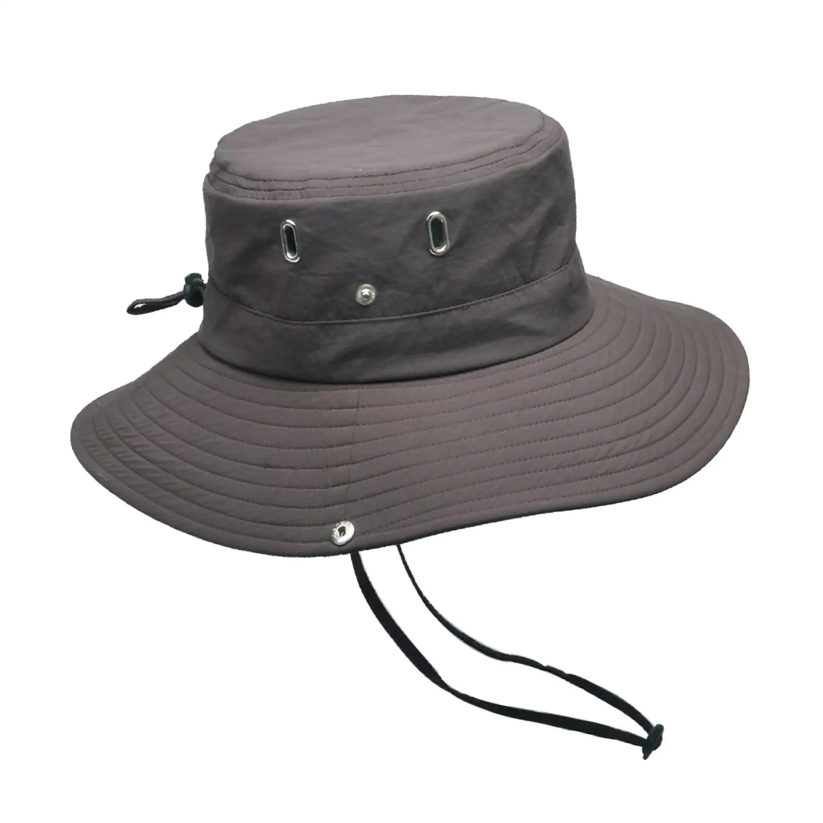 Bucket Hat Polyester Breathable Sun Protection Photo Props Fisherman Caps for Costume Accessories Hiking Sports Shopping Men