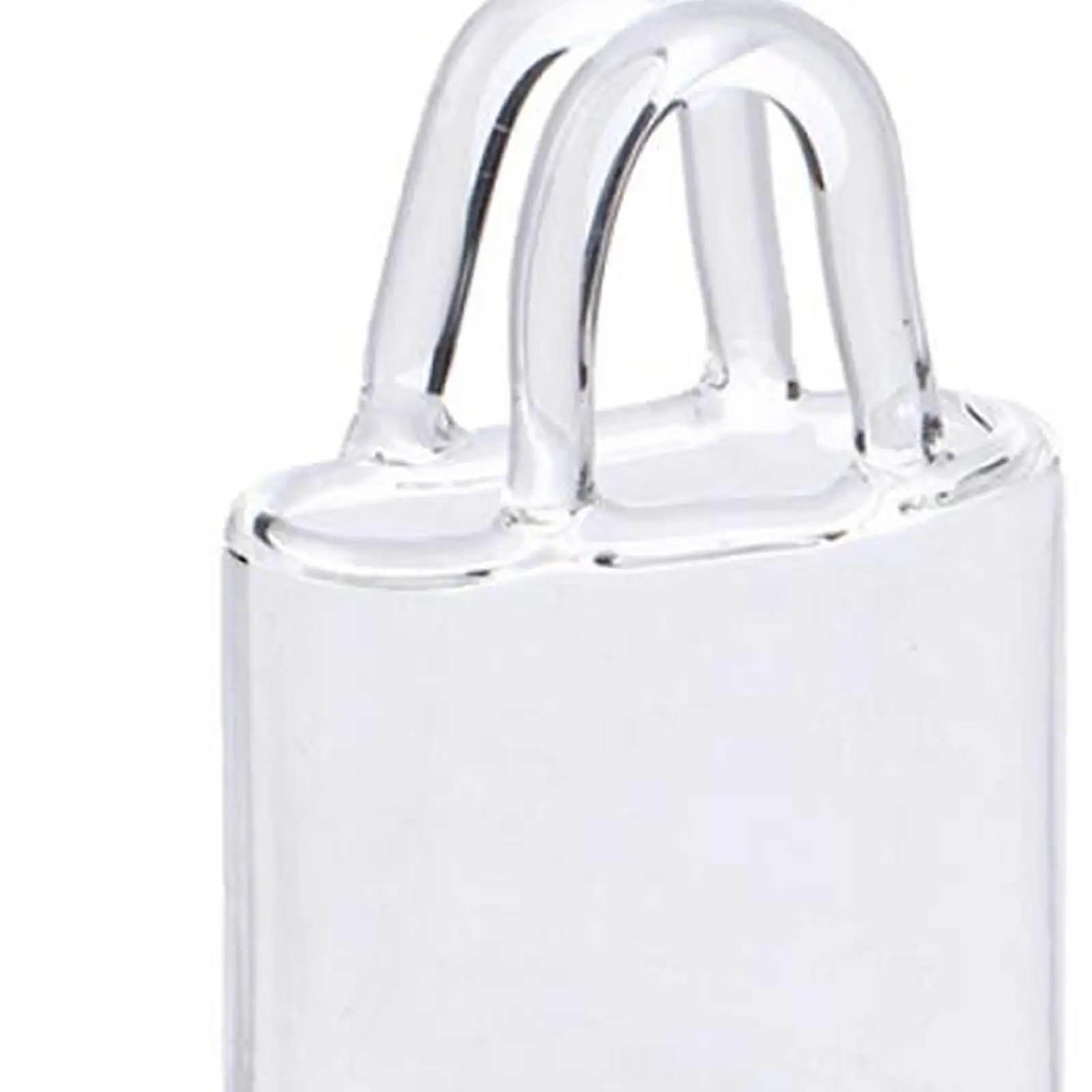 1:6 Scale Dollhouse Mini Handbag Transparent Vase for Unisex Children Kids